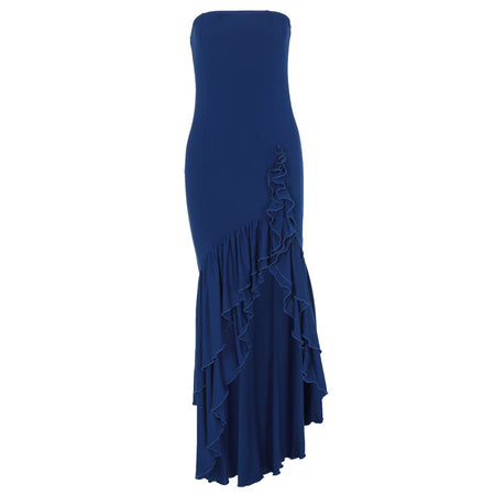 Female Off-the-shoulder Tube Top Irregular Temperament Dress - ANIBEY