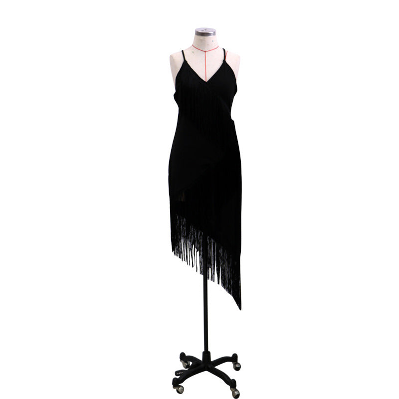 Sexy Deep V Sling Slim Fit Dress - ANIBEY