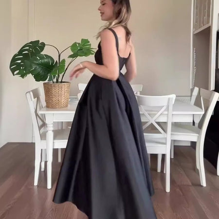 Summer New Backless Spaghetti Straps Dress - ANIBEY