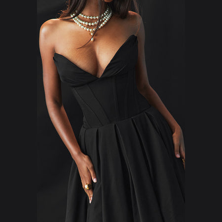 Women Fashionable New Tube Top Dress - ANIBEY