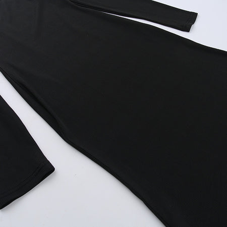 Women's Autumn Waist-tight Hip-wrapped Fashion Dress - ANIBEY