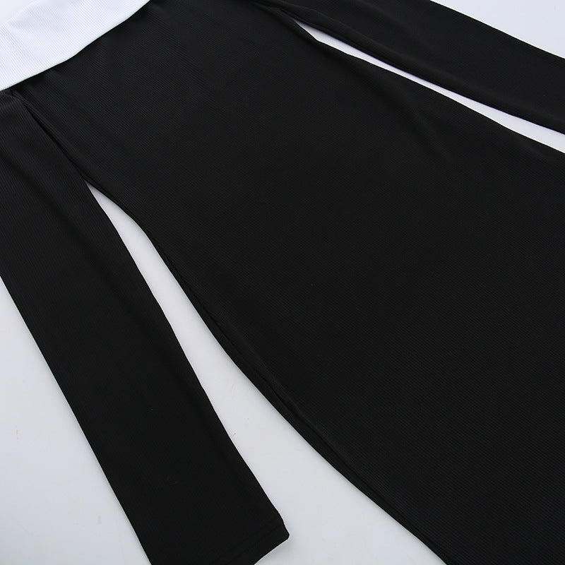 Women's Autumn Waist-tight Hip-wrapped Fashion Dress - ANIBEY