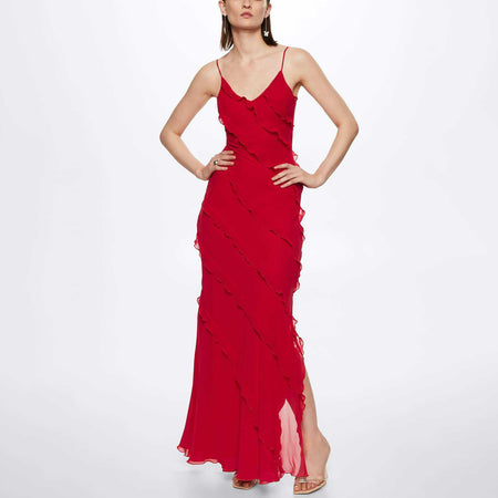 Women's Backless Dress Slim Fit Dress - ANIBEY