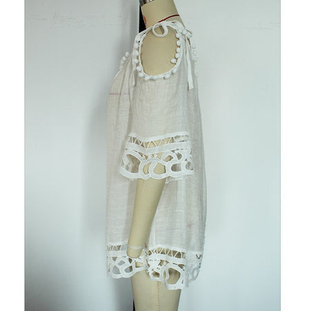 Loose Casual Vacation Beach Sun Protection Suit Swimsuit Cover Up - ANIBEY