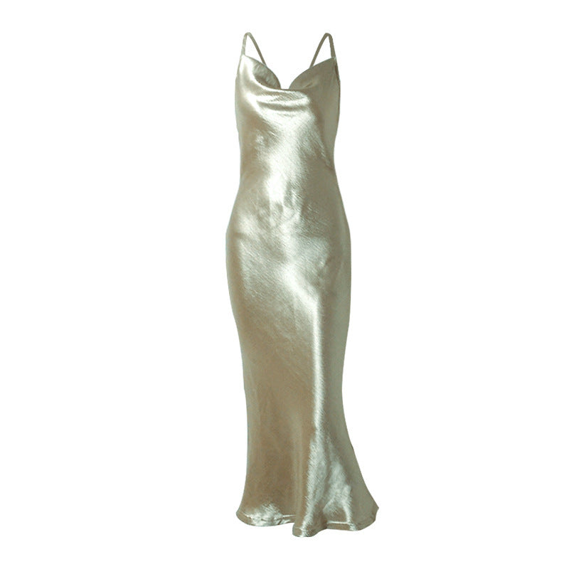 Satin dress - ANIBEY