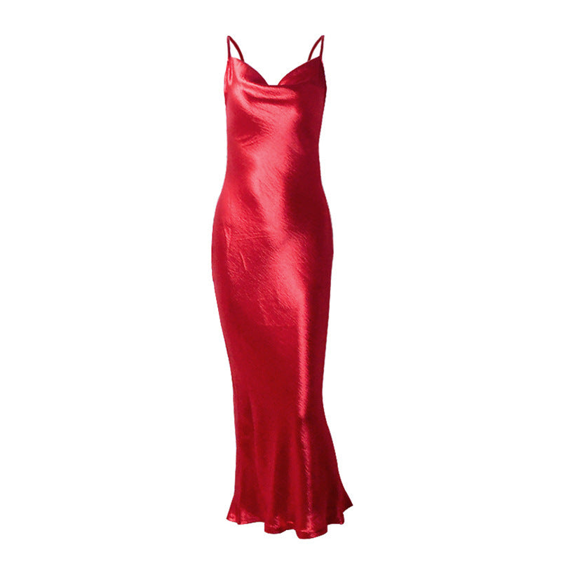 Satin dress - ANIBEY