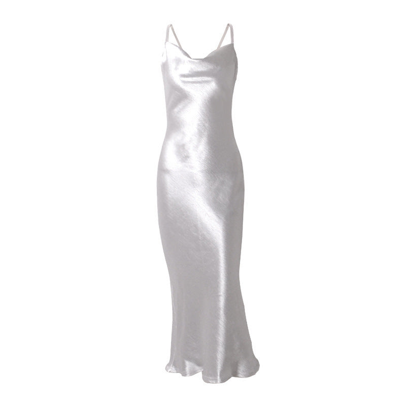 Satin dress - ANIBEY