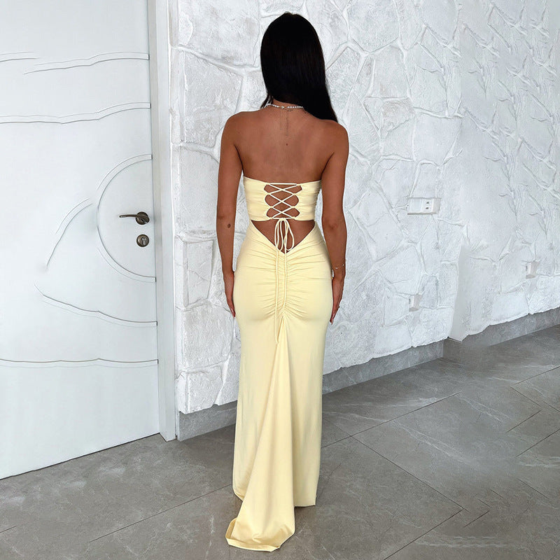 Summer New Elegant Slim-fit Sheath Dress - ANIBEY