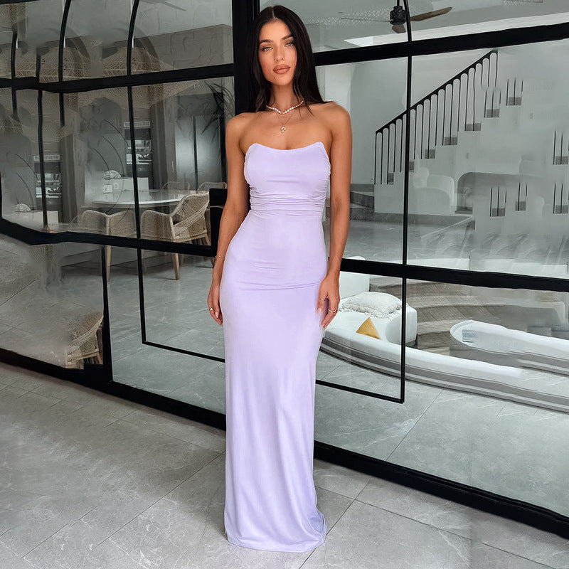 Summer New Elegant Slim-fit Sheath Dress - ANIBEY