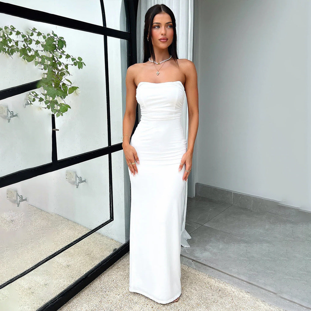 Summer New Elegant Slim-fit Sheath Dress - ANIBEY