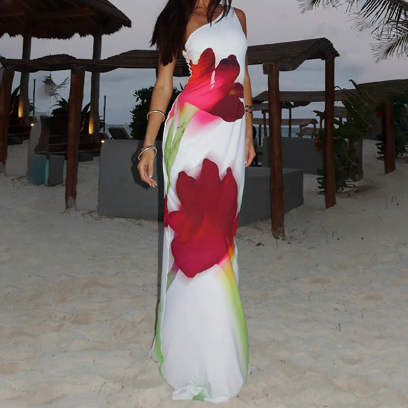 Hot Girl Off-the-shoulder Dress - ANIBEY
