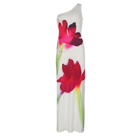 Hot Girl Off-the-shoulder Dress - ANIBEY
