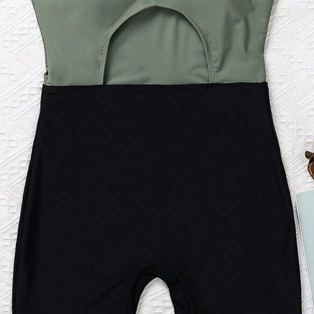 Women's Hollow Siamese Swimsuit Bikini - ANIBEY