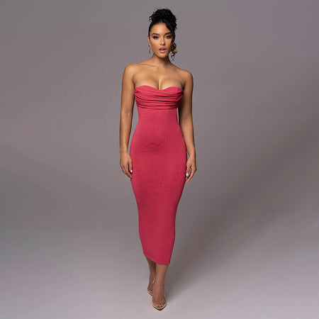 Sling Backless Dress Slim-fit Sheath - ANIBEY