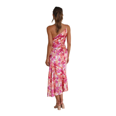 Women's Fashion Casual Print Dress - ANIBEY