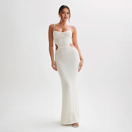 Beautiful Slim -fit Gown Dress - ANIBEY