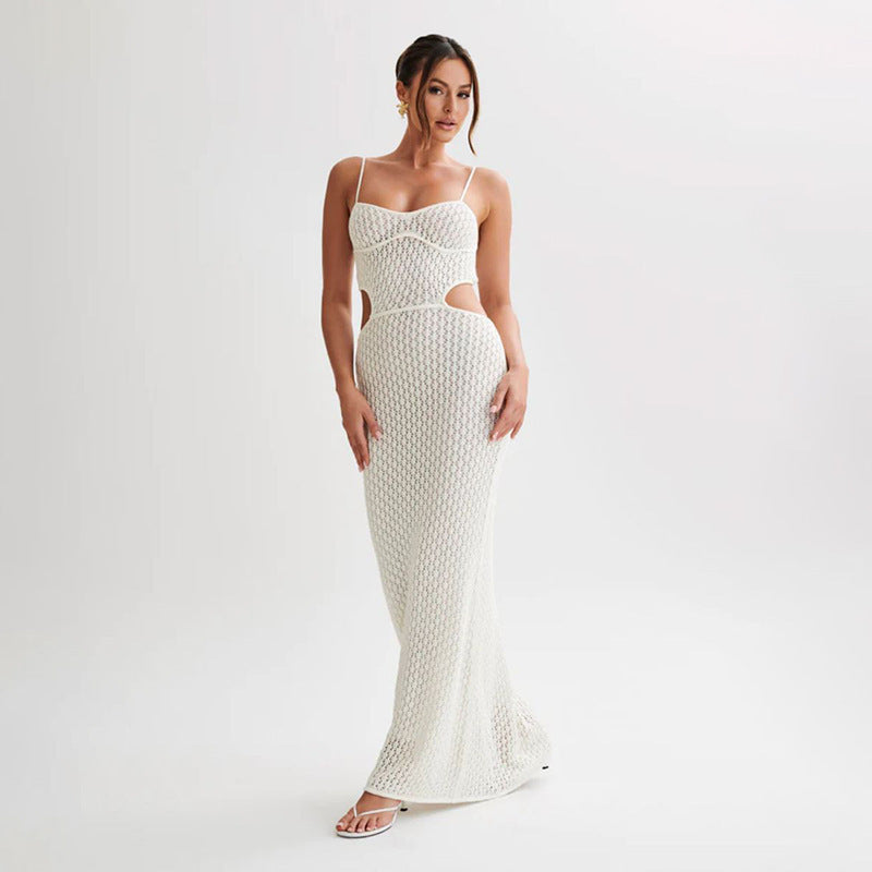 Beautiful Slim -fit Gown Dress - ANIBEY