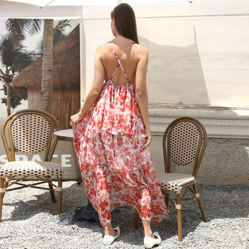 Women's Fashion Simple Dress - ANIBEY