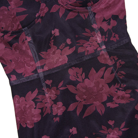 Printed Suspender Dress Female Slim-fit Bag Hip Fishtail - ANIBEY