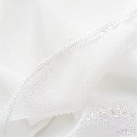 Summer New Sexy Buckle Tube Top Chiffon Tassel Dress - ANIBEY