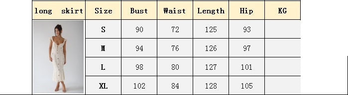 Trendy Mid-length Cotton Embroidered Dress - ANIBEY