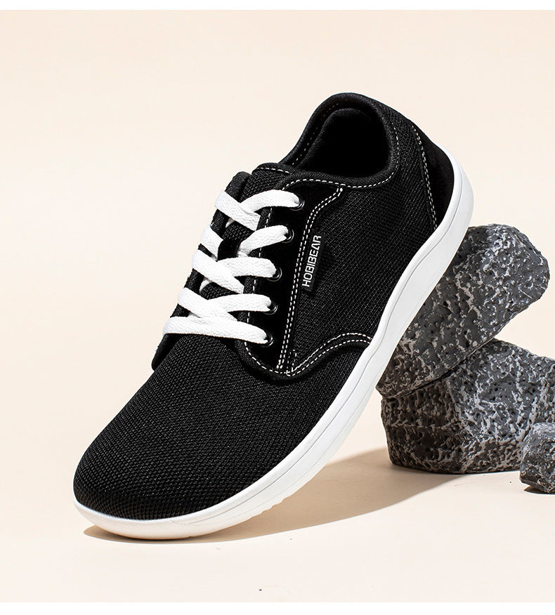 Unisex Suede Leather Soft Bottom Sports Casual Shoes - ANIBEY