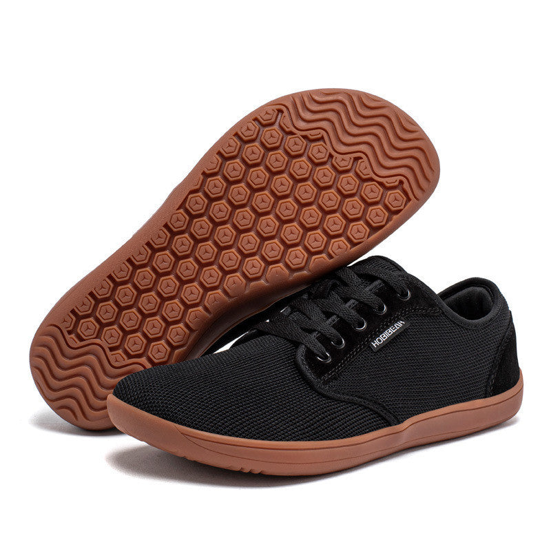 Unisex Suede Leather Soft Bottom Sports Casual Shoes - ANIBEY