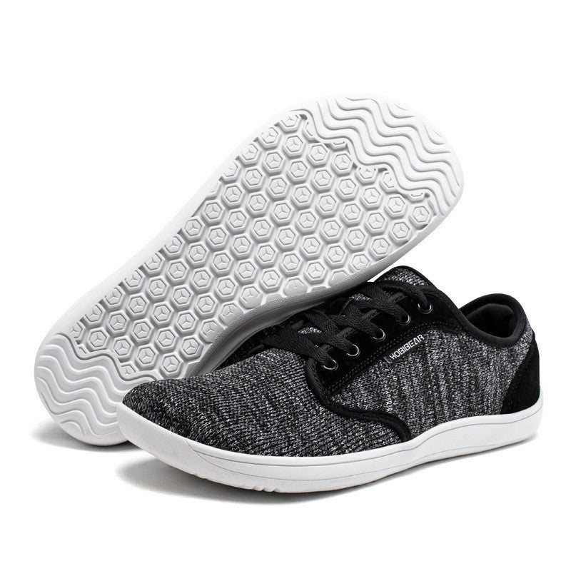 Unisex Suede Leather Soft Bottom Sports Casual Shoes - ANIBEY