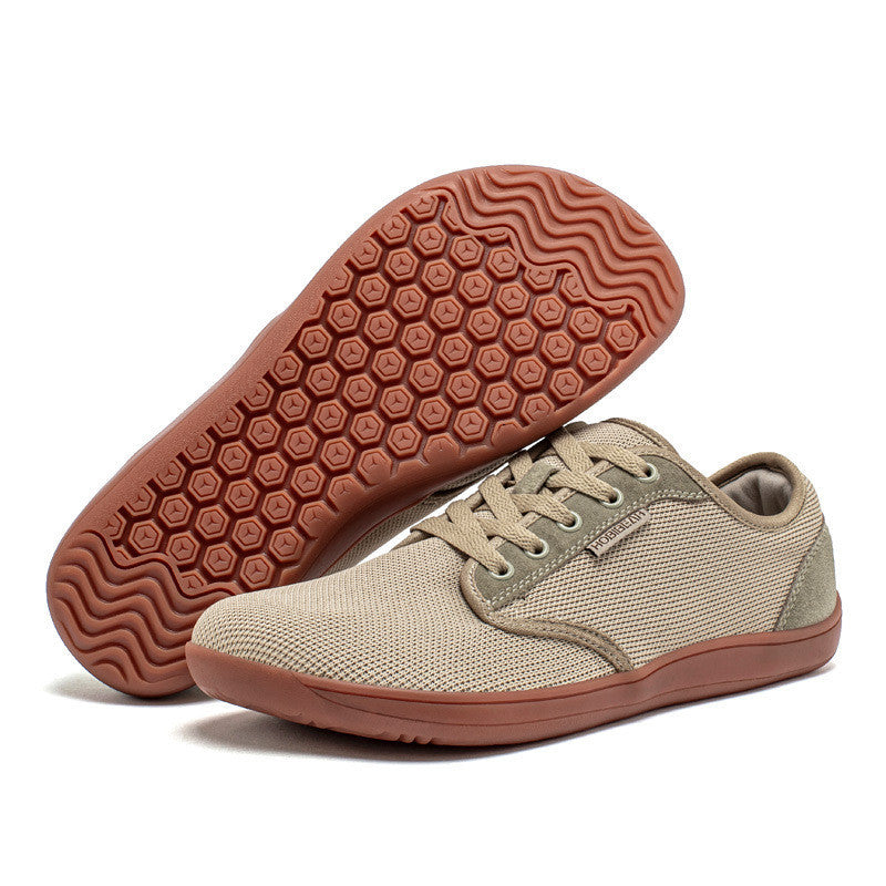 Unisex Suede Leather Soft Bottom Sports Casual Shoes - ANIBEY