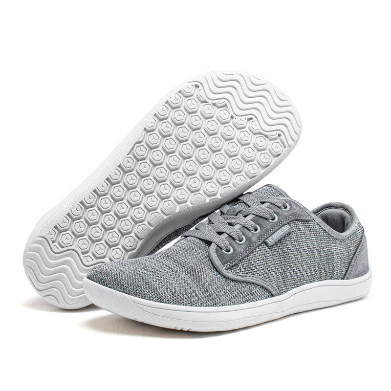 Unisex Suede Leather Soft Bottom Sports Casual Shoes - ANIBEY
