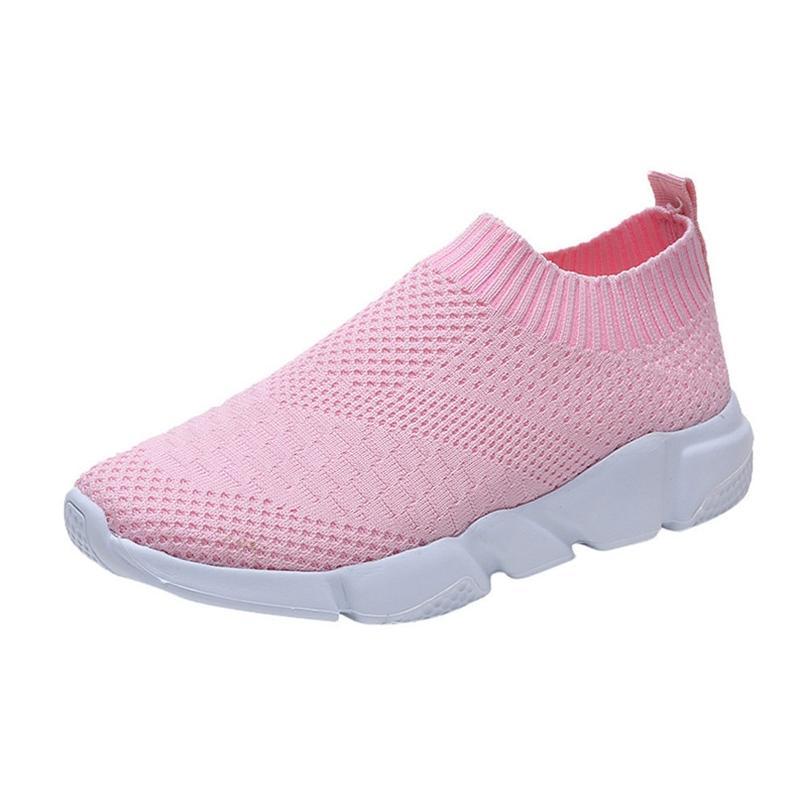 New Outdoors Adults Trainers Running Shoes Woman Sock Footwear Sport Athletic Unisex Breathable Mesh Female Sneakers - ANIBEY