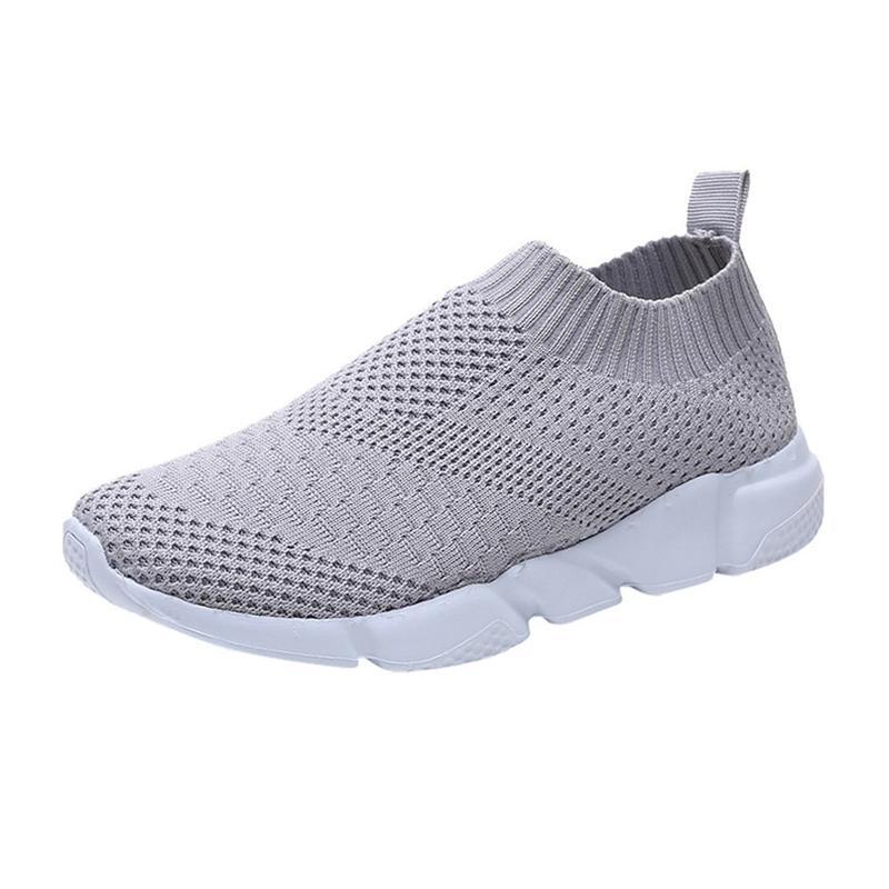 New Outdoors Adults Trainers Running Shoes Woman Sock Footwear Sport Athletic Unisex Breathable Mesh Female Sneakers - ANIBEY