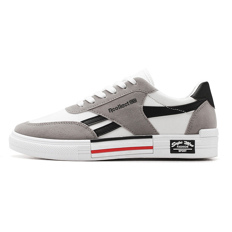 Slip Shoes Breathable Sports Single Shoes Men's Fashion Shoes Canvas Shoes - ANIBEY