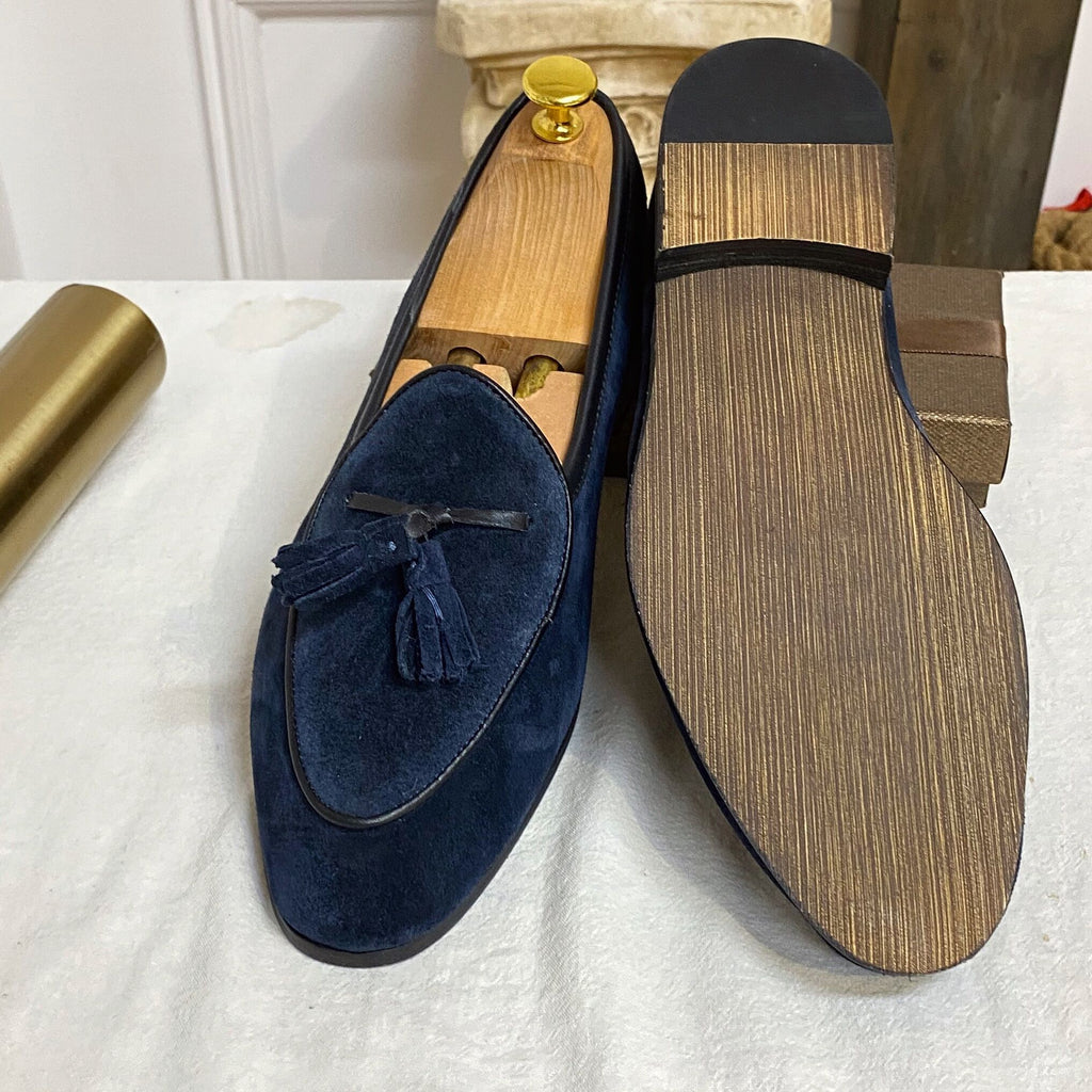 Suede Slip On Fashion Loafers - ANIBEY