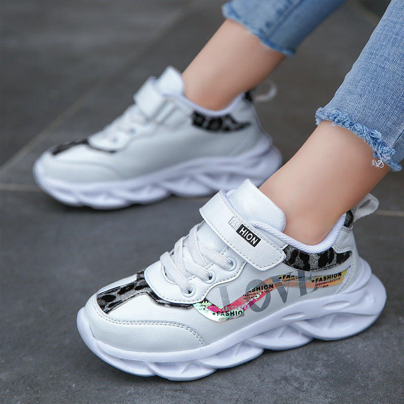 Korean Style Trendy Shoes Girls Girls Shoes Children's Sports Shoes - ANIBEY