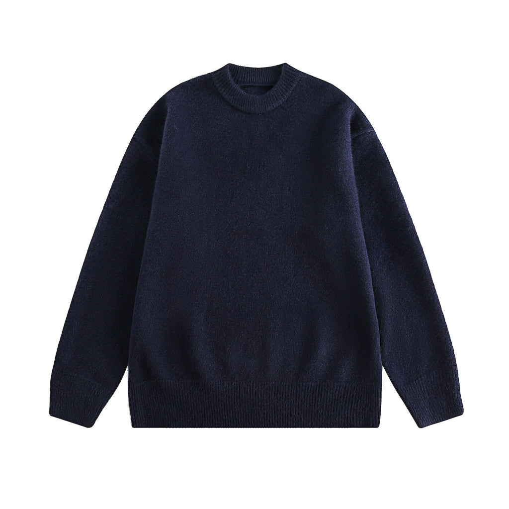 Vintage Thick Needle Sweater Autumn And Winter Undershirt - ANIBEY