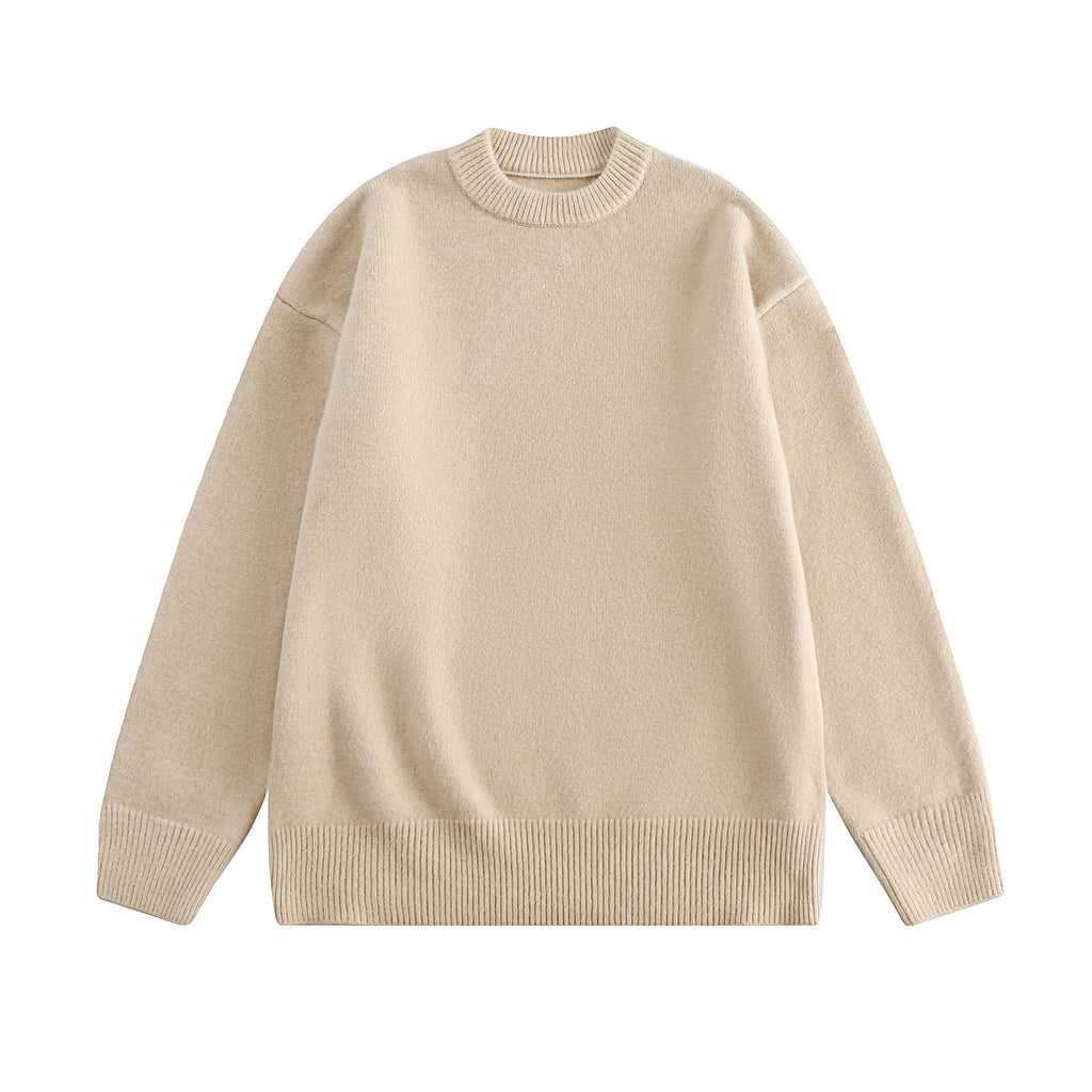 Vintage Thick Needle Sweater Autumn And Winter Undershirt - ANIBEY