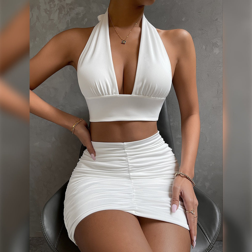Top&Skirt White Dress