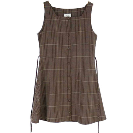 High And Thin Hong Kong Style Suspender Skirt - ANIBEY