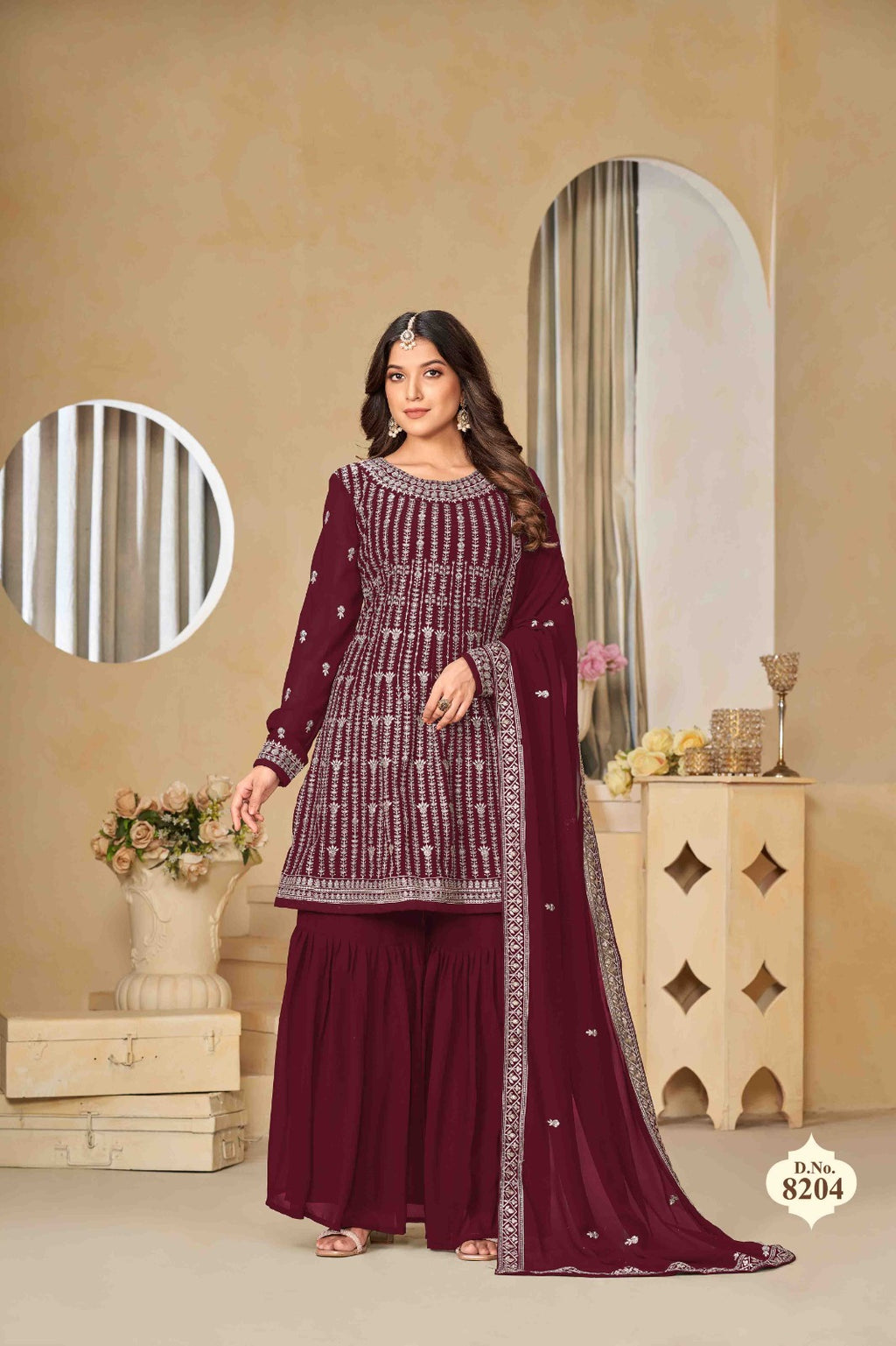 VISARGFASHION Indian Newest Arrival Ready to - ANIBEY