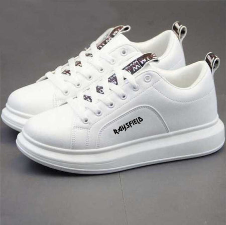 Raysfield Men's Stylish Sports Shoes (White, 6) (M131) - ANIBEY